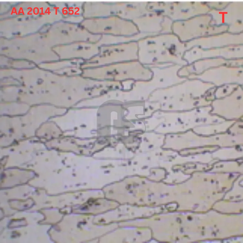 Metallurgical Microstructure 2 - AA 2014 T 652 open die forging Hyderabad India