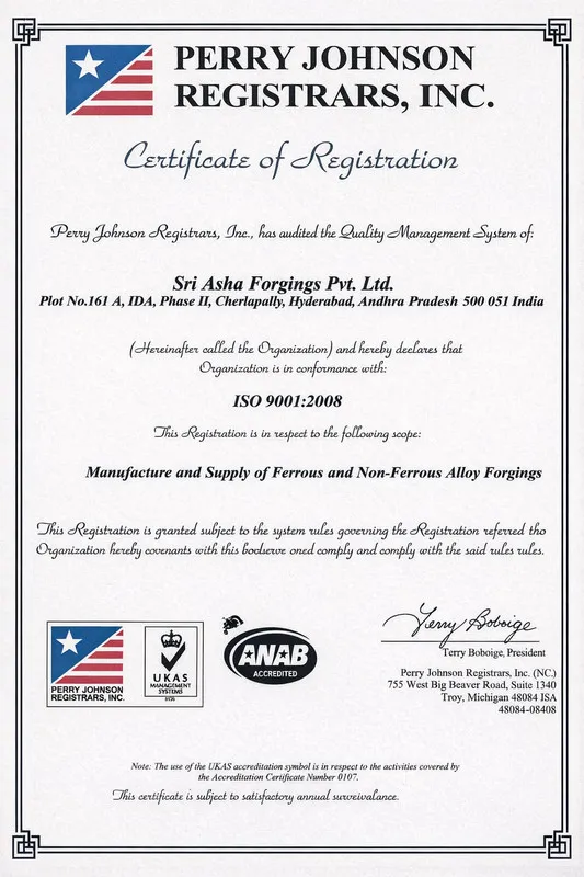 Metallurgical Analysis Quality open die forging Hyderabad India