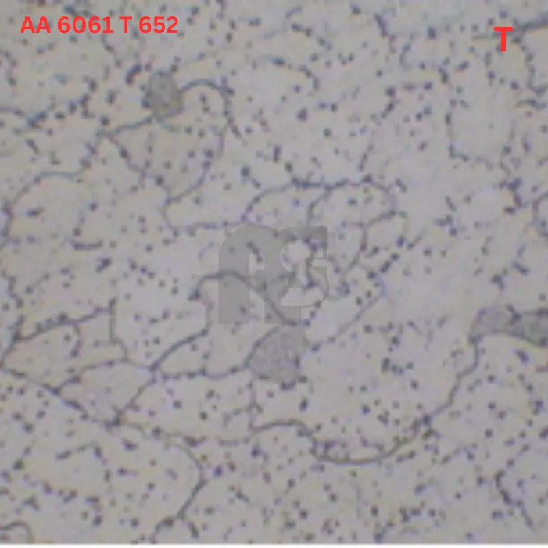 Metallurgical Microstructure 4 - AA 6061 T 652 open die forging Hyderabad India